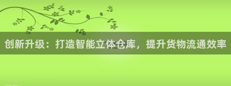 杏运体育官网：创新升级：打造智能立体仓库
